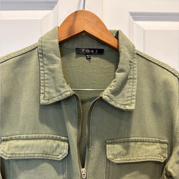 Olive Green Jumpsuit - Picture 3 of 6